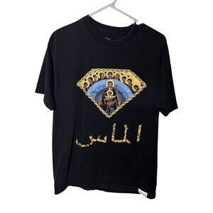 Diamond Supply Co. Black Large Graphic Print T-Shirt